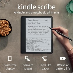 Amazon Kindle Scribe Elektroninė skaityklė 10.2'' 300ppi Paperwhite display, 16GB, Premium Pen, Grey