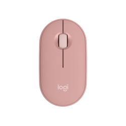 Logitech Pebble 2 M350s Belaidė pelė, RF Wireless + Bluetooth, 4000 DPI, Tonal Rose