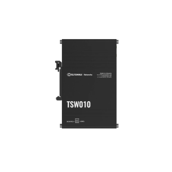Teltonika TSW010 Šakotuvas su integruotu DIN bėgelio laikikliu, 5 10/100 Mbps Ethernet prievadai
