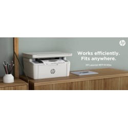 HP LaserJet MFP M140w Spausdintuvas lazerinis nespalvotas MFP A4 20 ppm USB Wi-Fi Bluetooth