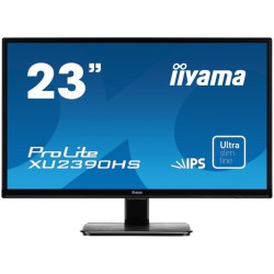 iiyama ProLite XU2390HS Monitorius 23'' IPS, FHD 1920x1080, 4 ms, 250 cd/m2, 75 Hz, Juoda (SPEC)