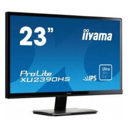 iiyama ProLite XU2390HS Monitorius 23'' IPS, FHD 1920x1080, 4 ms, 250 cd/m2, 75 Hz, Juoda (SPEC)