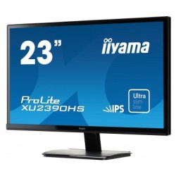 iiyama ProLite XU2390HS Monitorius 23'' IPS, FHD 1920x1080, 4 ms, 250 cd/m2, 75 Hz, Juoda (SPEC)