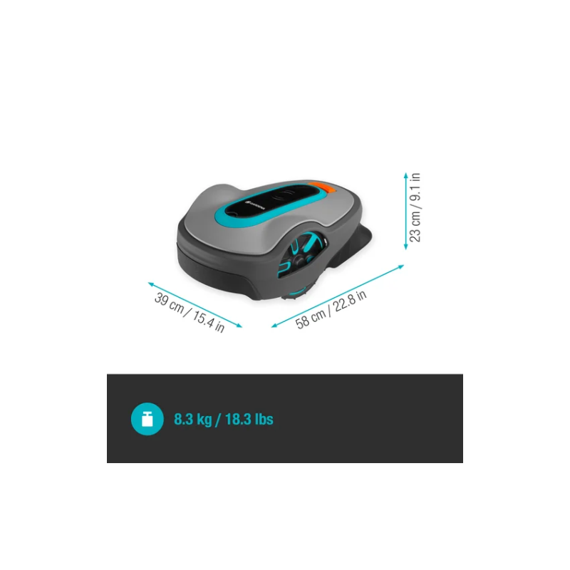 Gardena 15108-35 SILENO life 1500 m² Robotas vejapjovė