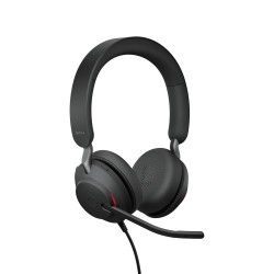 Jabra Evolve2 40 UC Stereo Laidinės ausinės, USB-A, Juoda