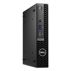 Dell OptiPlex 7020 Micro Kompiuteris i3-14100T 8GB 512GB SSD Intel UHD W11Pro, Juoda