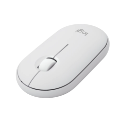 Logitech Pebble 2 M350s Belaidė pelė, RF Wireless + Bluetooth, 4000 DPI, Tonal White