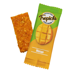 Tropicks Džiovintų mangų batonėlis, 20 g 20 (pcs)