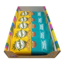 Tropicks Džiovintų ananasų, pasiflorų batonėlis, 20 g 20 (pcs)