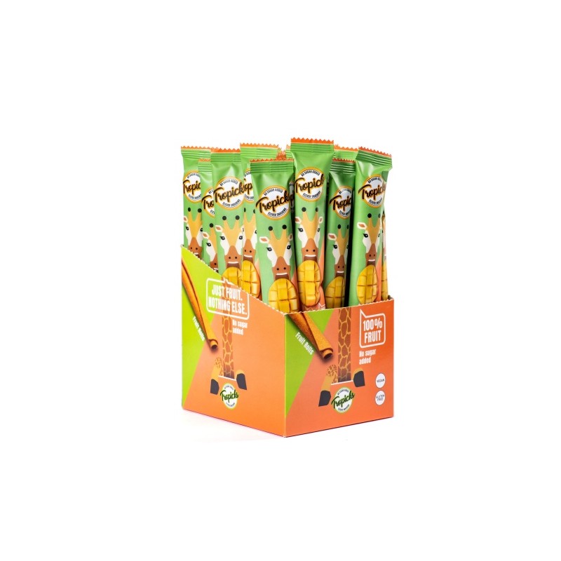 Tropicks Džiovintų mangų lazdelė, 27 g 30 (pcs)