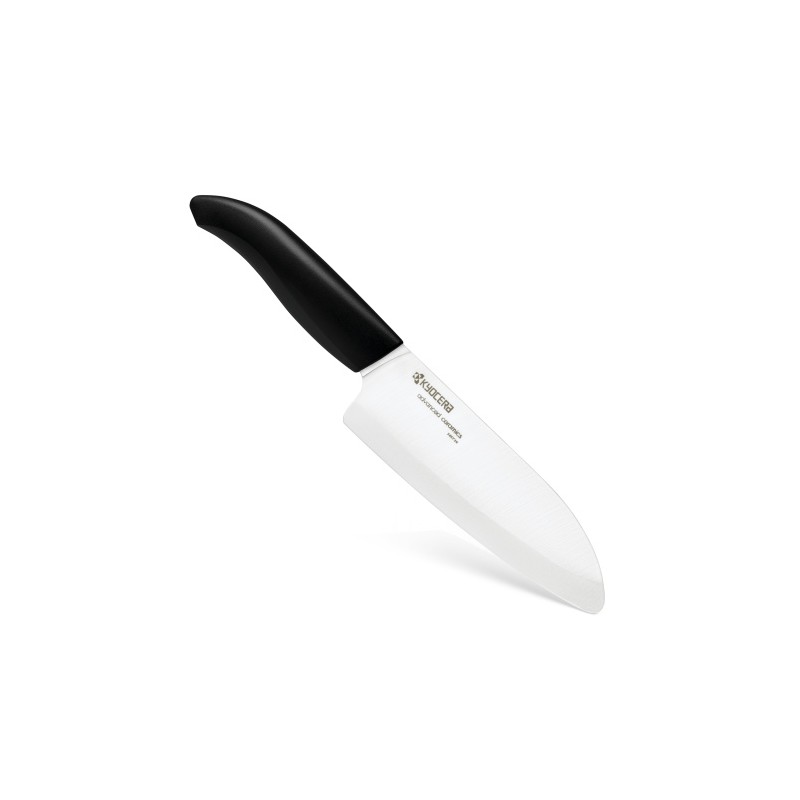 Kyocera FK-140WH-BK+CSN-202-BK SANTOKU KNIFE & SLICER Rinkinys, peilis 14cm ašmenys+pjaustyklė Juoda