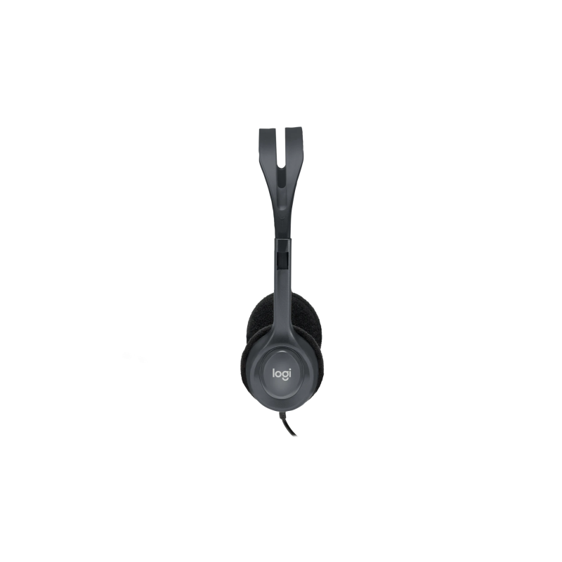 Logitech H111 Stereo Laidinės ausinės, 3.5mm jack, Juoda (SPEC)