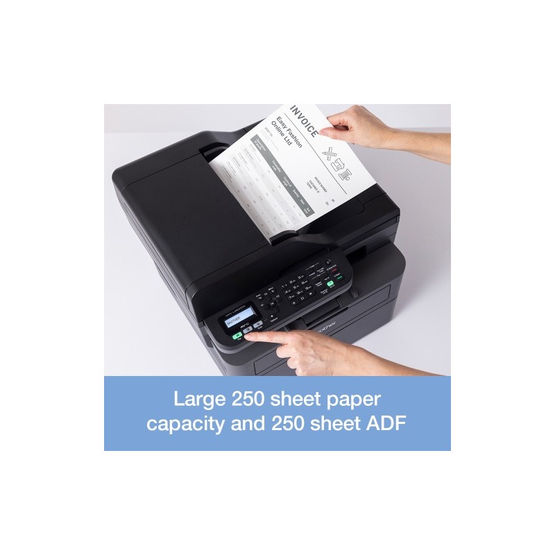 Brother MFC-L2800DW Spausdintuvas lazerinis nespalvotas MFP A4 32 ppm Wi-Fi Ethernet LAN USB (SPEC)