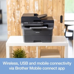 Brother MFC-L2800DW Spausdintuvas lazerinis nespalvotas MFP A4 32 ppm Wi-Fi Ethernet LAN USB (SPEC)