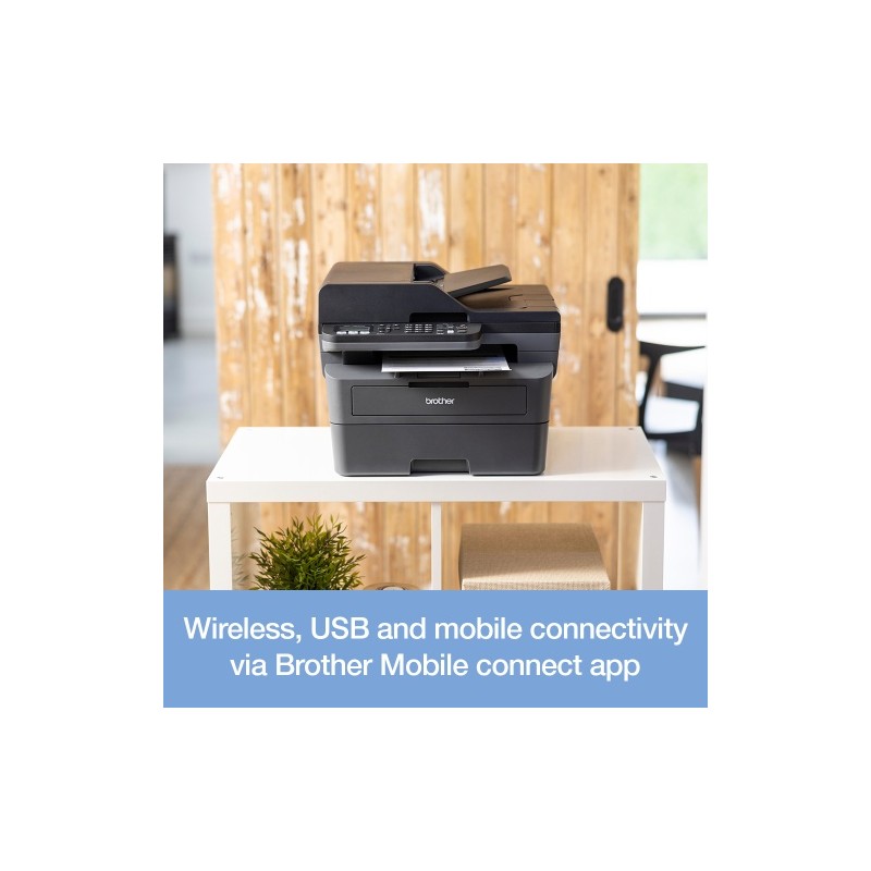 Brother MFC-L2800DW Spausdintuvas lazerinis nespalvotas MFP A4 32 ppm Wi-Fi Ethernet LAN USB (SPEC)