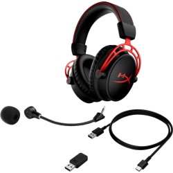 HyperX Cloud Alpha Belaidės žaidimų ausinės, Black-Red