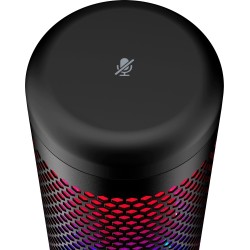 HyperX QuadCast S Mikrofonas USB-C, 3.5mm jack, RGB Lighting, Juoda