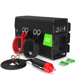 Green Cell Automobilinis įtampos keitiklis 12V į 230V 300W/600W