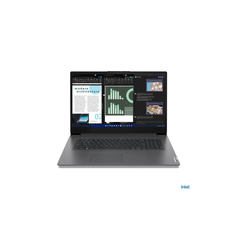 Lenovo V17 G4 IRU Nešiojamas kompiuteris 17.3'' FHD i7-1355U 16GB 512GB SSD W11P Iron Grey