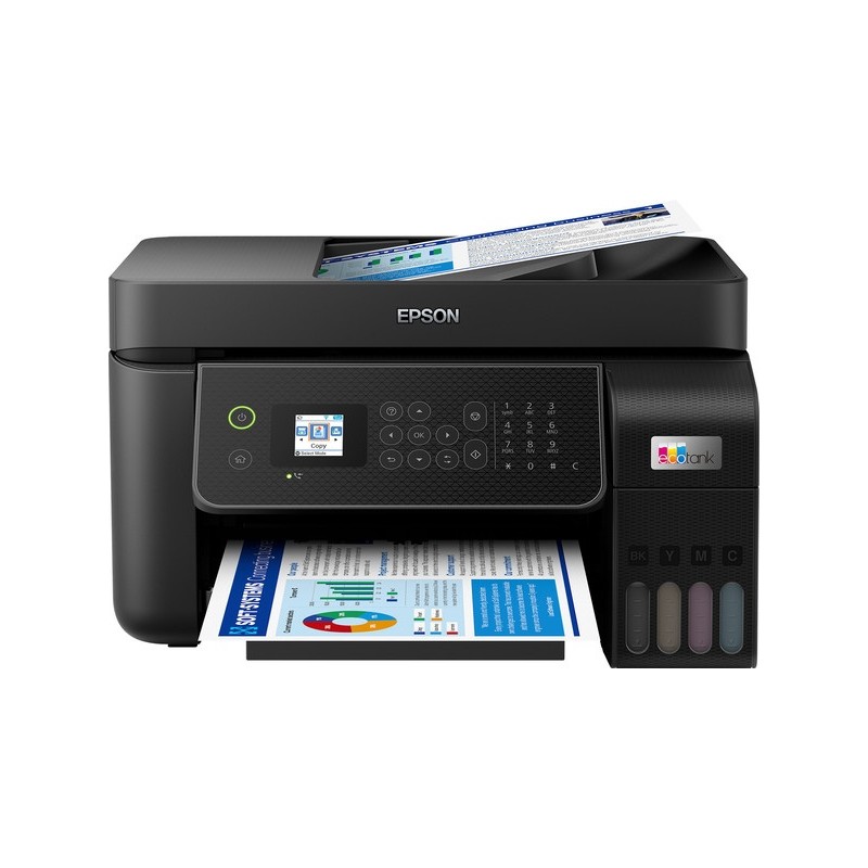 Epson EcoTank L5310 Spausdintuvas rašalinis spalvotas MFP A4 33 ppm USB Wi-Fi Ethernet LAN