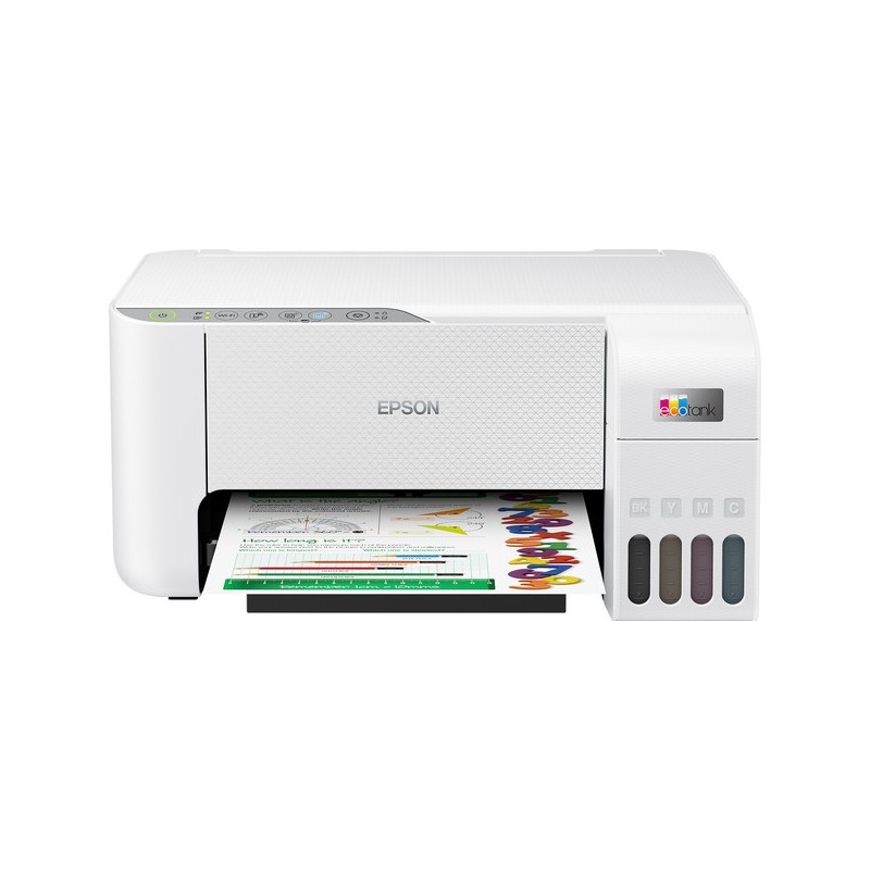 Epson EcoTank L3276 Spausdintuvas rašalinis spalvotas MFP A4 33 ppm USB Wi-Fi