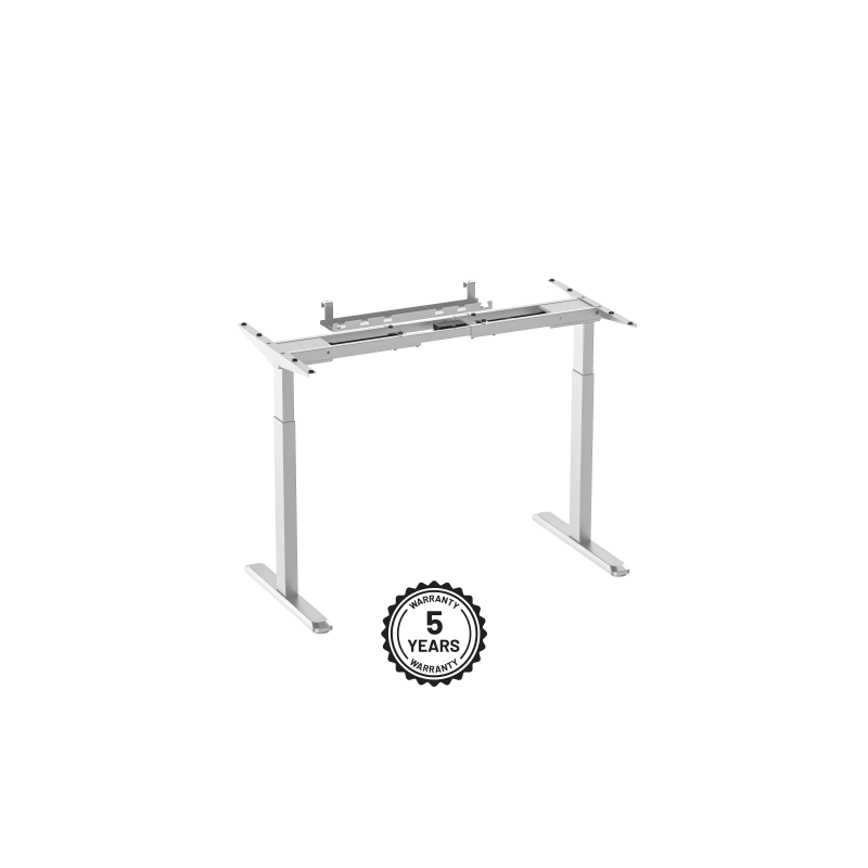 Reguliuojamo aukščio stalas Up Up Bjorn Baltas, Stalviršis L Tamsaus riešuto spalvos