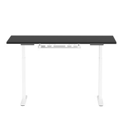 Reguliuojamo aukščio stalas Up Up Bjorn Baltas, Stalviršis M Juodas
