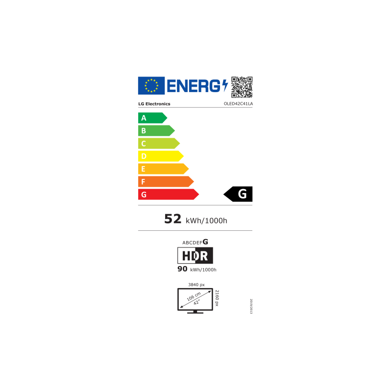 LG OLED evo AI OLED42C41LA (2024) Televizorius 42'' 4K UHD 3840x2160, Smart TV, Juoda