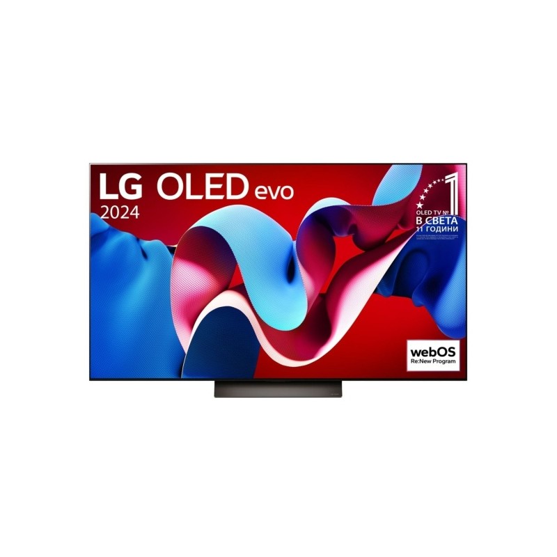 LG OLED evo AI OLED55C41LA (2024) Televizorius 55'' 4K UHD 3840x2160, Smart TV, Juoda