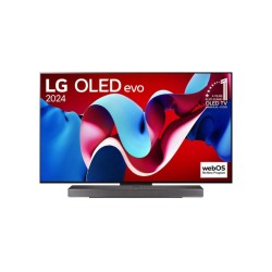 LG OLED evo AI OLED65C41LA (2024) Televizorius 65'' 4K UHD 3840x2160, Smart TV, Juoda