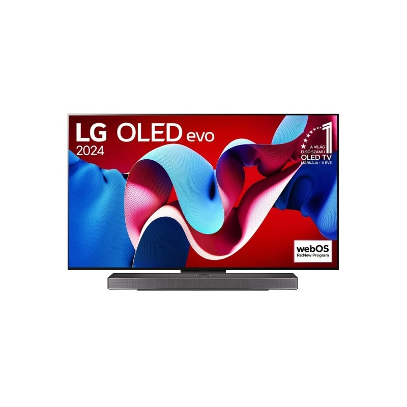 LG OLED evo AI OLED65C41LA (2024) Televizorius 65'' 4K UHD 3840x2160, Smart TV, Juoda