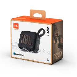 JBL Go 4 Nešiojama garso kolonėlė, Bluetooth, Juoda