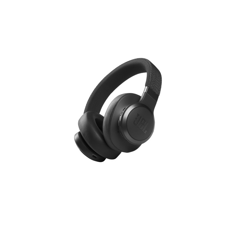 JBL Live 660NC Belaidės/Laidinės ausinės, Bluetooth, 3.5mm jack, Juoda