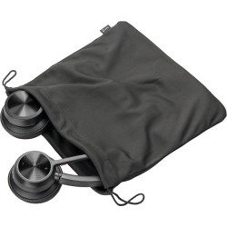 Poly Voyager 4320 MS Teams Belaidės ausinės, Bluetooth, USB-C, +BT700 dongle, +Charging Stand, Juoda