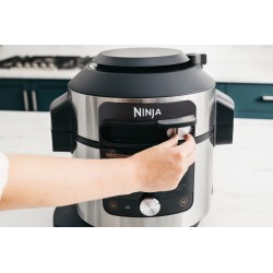 Ninja OL750EU Daugiafunkcinis puodas 7.5 L, 1760 W, Juoda/Sidabrinė