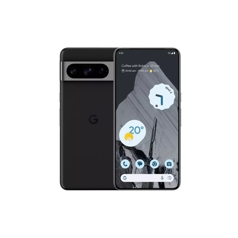 Google Pixel 8 Pro Išmanusis telefonas 6.7'', 12GB RAM, 128GB ROM, Dual SIM, 5G, Obsidian