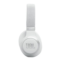 JBL Live 770NC Belaidės/Laidinės ausinės, Bluetooth, 3.5mm jack, Balta