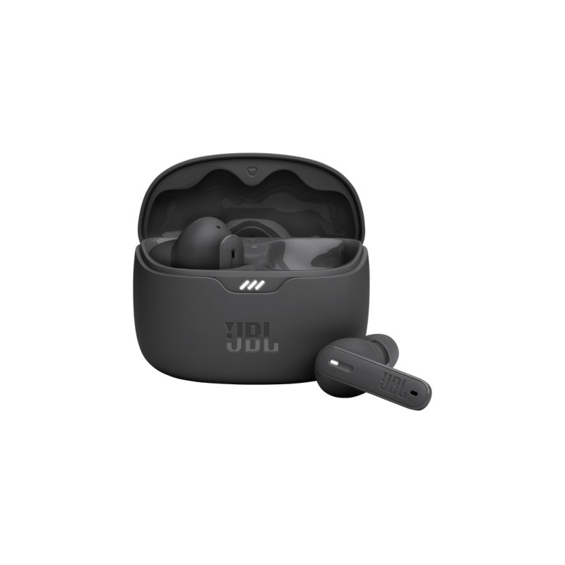 JBL Tune Beam Belaidės ausinės Earbuds, Bluetooth, Juoda