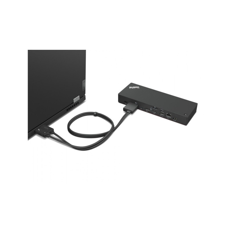 Lenovo ThinkPad Thunderbolt 4 Workstation Dock 230W (40B00300EU) Jungčių stotelė, Juoda (SPEC)