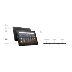 Amazon Fire HD 8 (2022 release) Planšetinis kompiuteris 8'', 2GB RAM, 64GB ROM, Wi-Fi, Denim