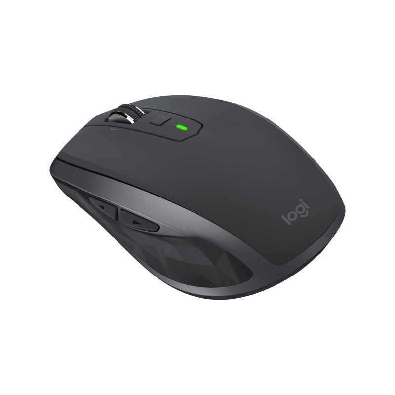 Logitech MX Anywhere 2S Belaidė pelė, RF Wireless + Bluetooth, 4000 DPI, Graphite