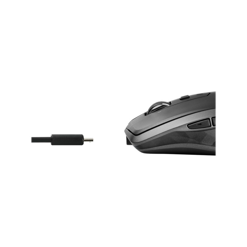 Logitech MX Anywhere 2S Belaidė pelė, RF Wireless + Bluetooth, 4000 DPI, Graphite