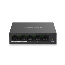 Mercusys MS105GP 5-Port Gigabit Desktop Šakotuvas su 4-Port PoE+