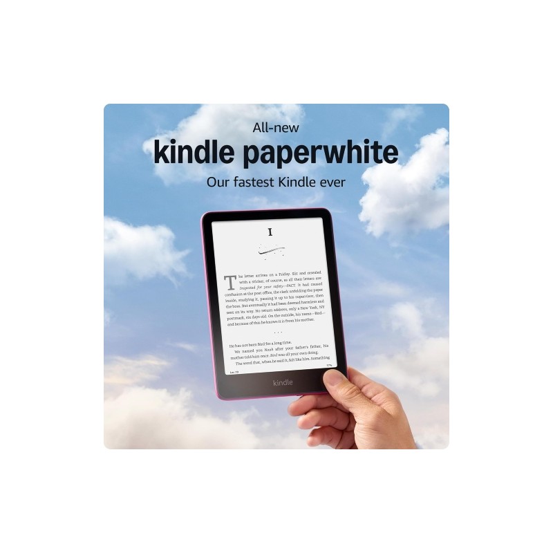 Amazon Kindle Paperwhite Elektroninė skaityklė 7'' 300ppi, 16GB, Raspberry