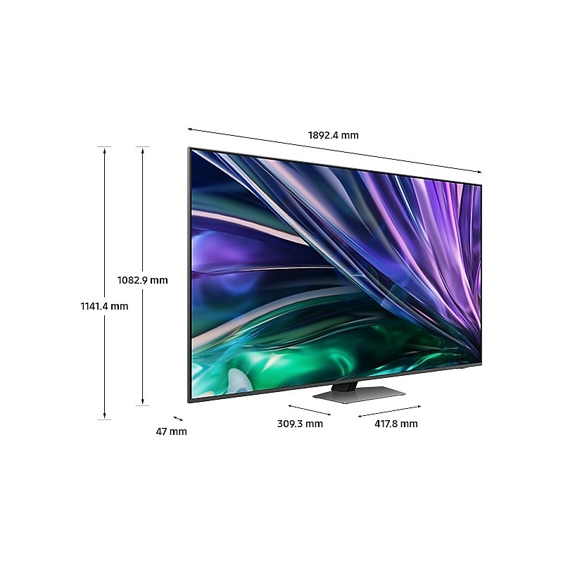 Samsung QN85D (QE75QN85DBTXXH) Neo QLED Televizorius 75'' 4K UHD 3840x2160, Smart TV, Carbon Silver