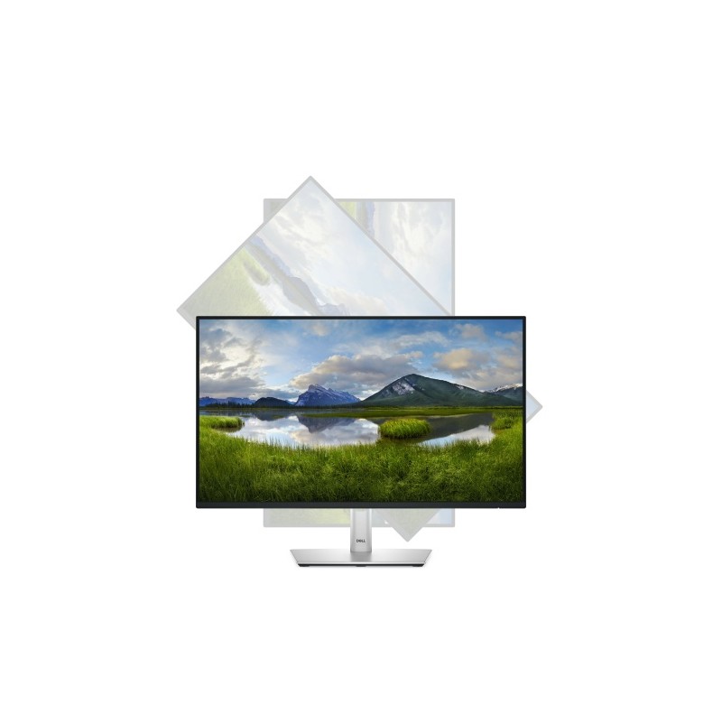 Dell P Series P2425H Monitorius 24'' IPS FHD 1920x1080, 8 ms, 250 cd/m2, 100 Hz, Silver/Black (SPEC)