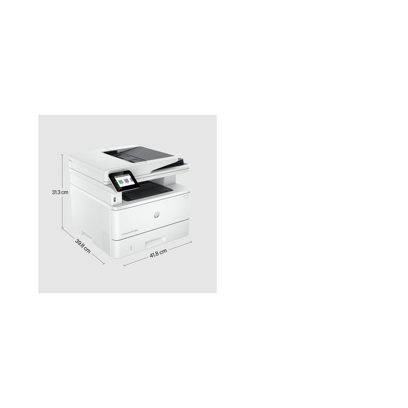 HP LaserJet Pro MFP 4102dw Spausdintuvas lazerinis nespalvotas MFP A4 40 ppm USB Wi-Fi Ethernet LAN