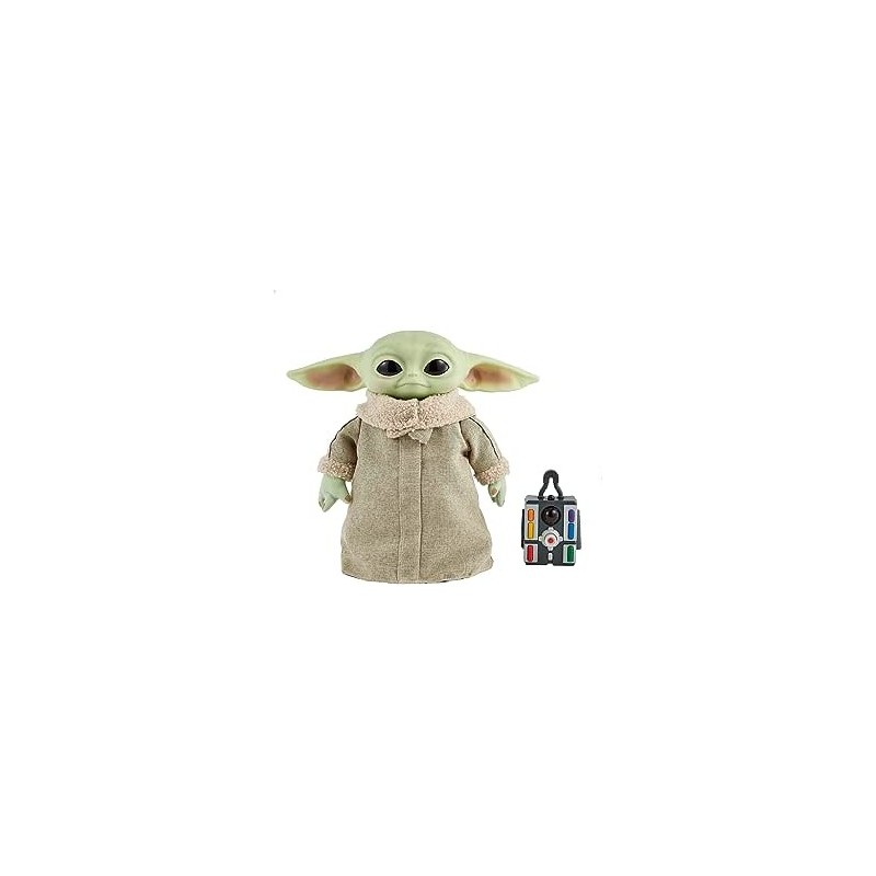 Ecost Customer Return Star Wars Grogu, The Child, 12-in Plush Motion RC Toy from The Mandalorian, Co