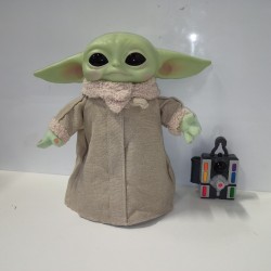 Ecost Customer Return Star Wars Grogu, The Child, 12-in Plush Motion RC Toy from The Mandalorian, Co