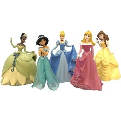 Ecost Customer Return Bullyland 13260 - Spielfiguren Set Walt Disney Princess mit Belle, Jasmin, Aur